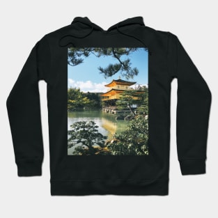 Golden Kyoto Temple Hoodie